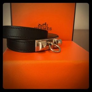 Authentic Hermès Rivale Double Tour Bracelet
